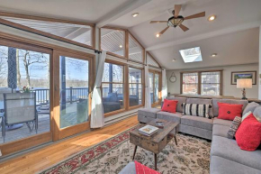 Serenity Now Cabin with Deck and Lake Access!